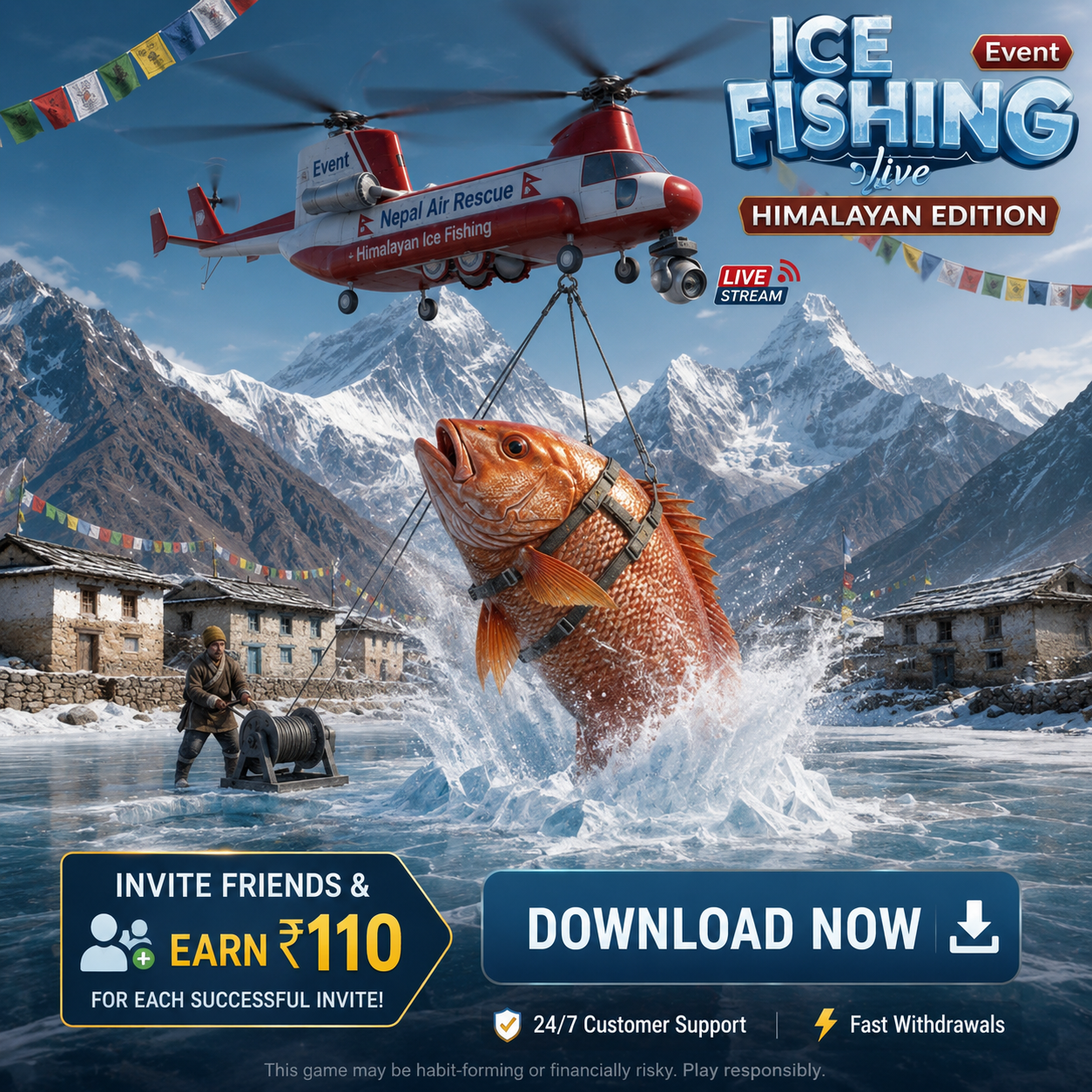 Imelda Nowosadko Facebook ad: play game