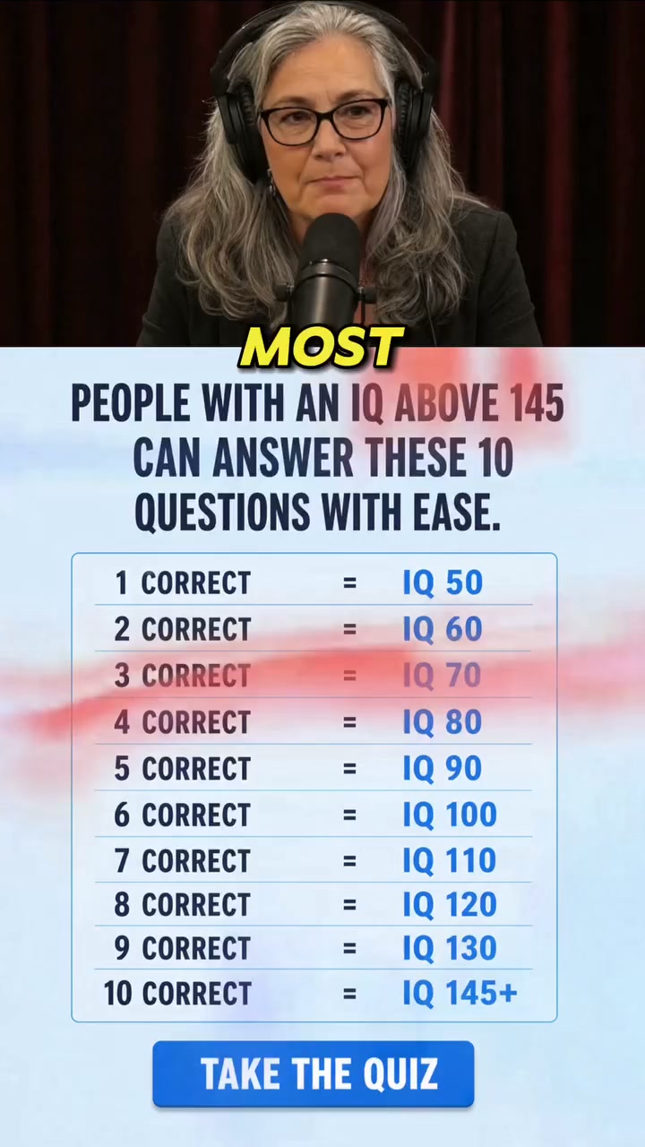 Clara Sage Facebook ad: IQ Test