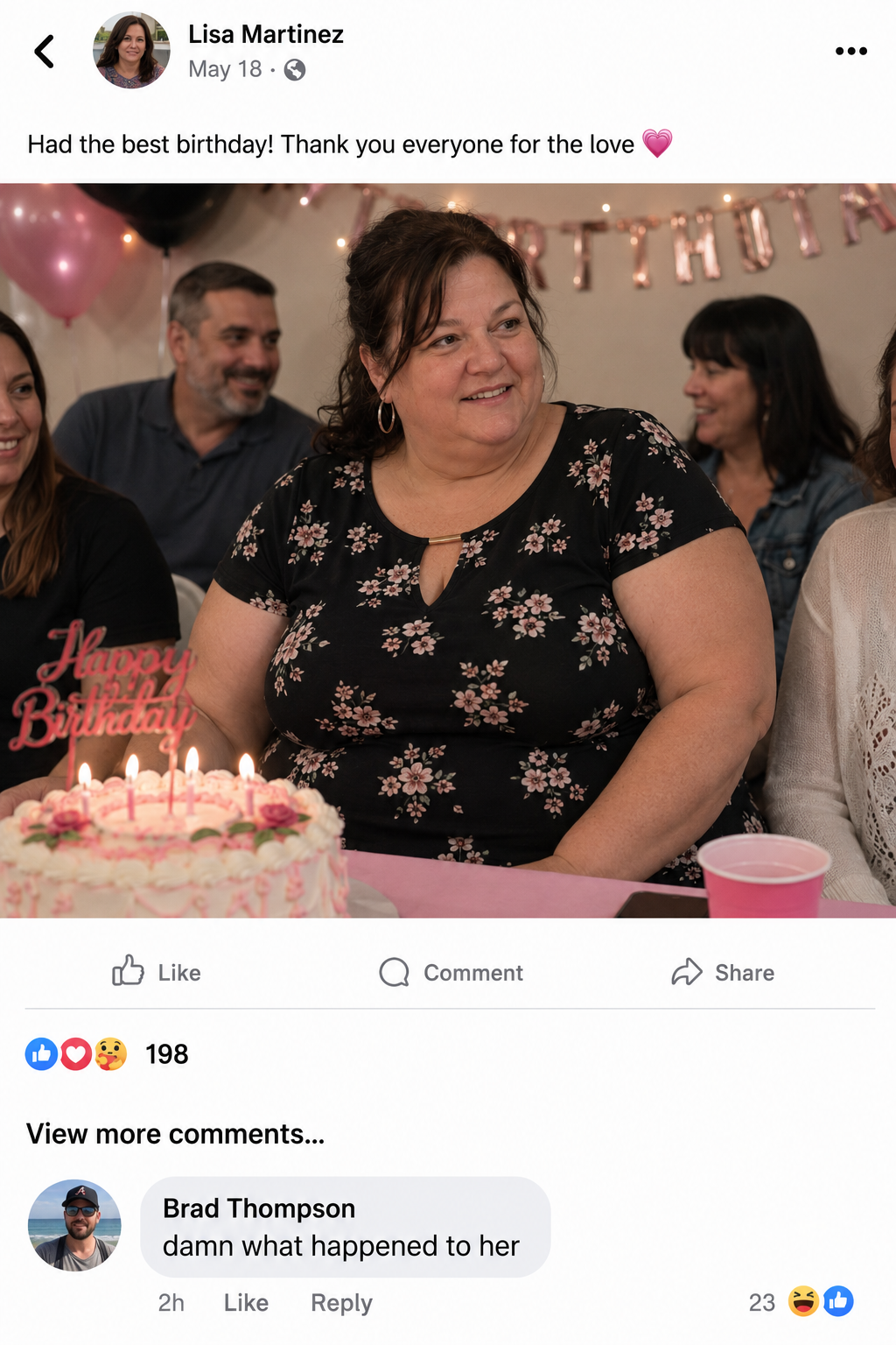 Megan Hartwell Facebook ad: I Used To Stop Traffic. Then I Turned 50 and Gained 34…