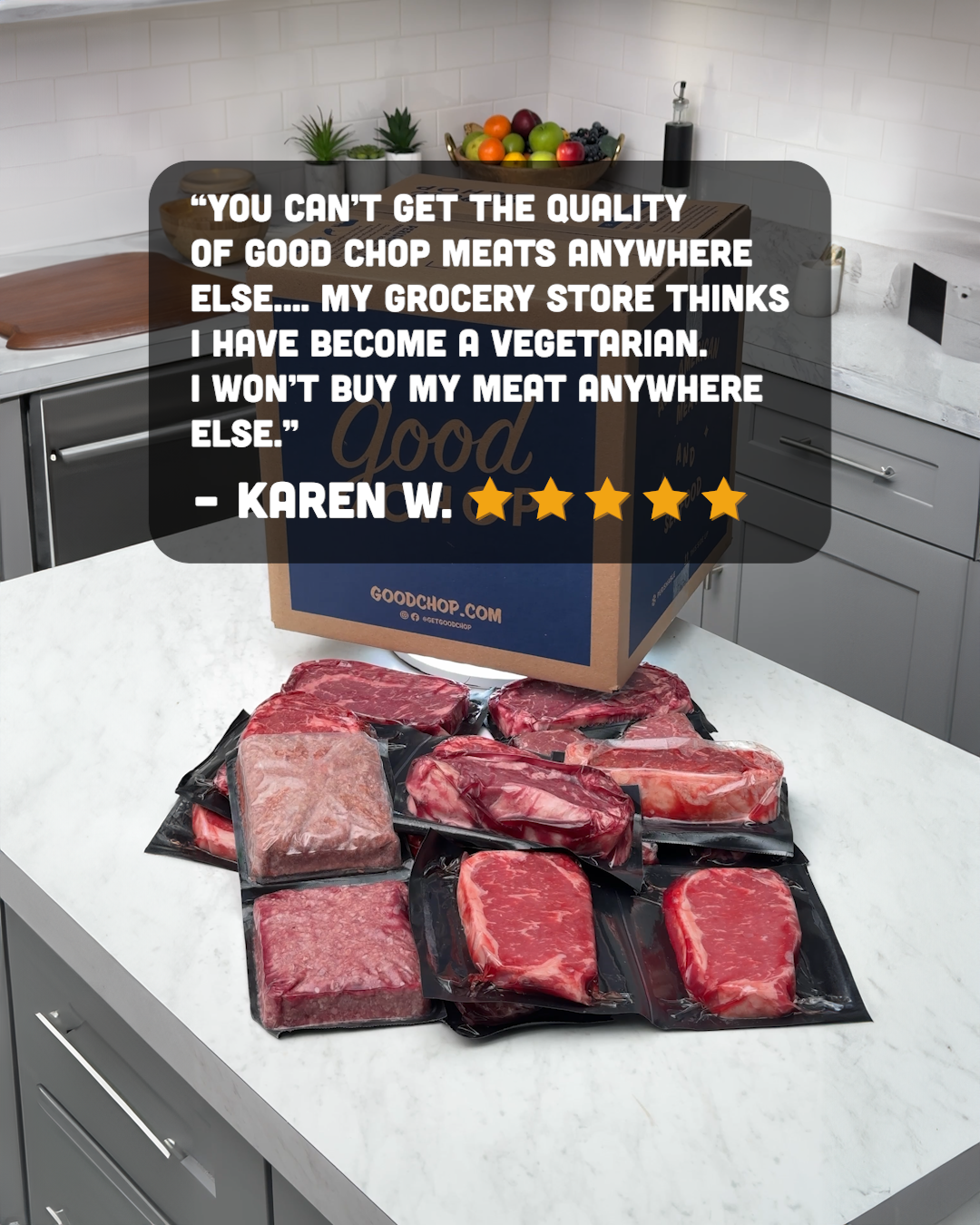 GoodChop Facebook ad