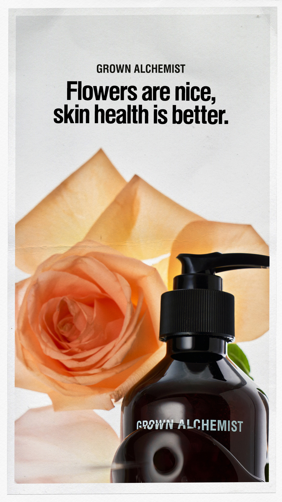 Grown Alchemist Facebook ad