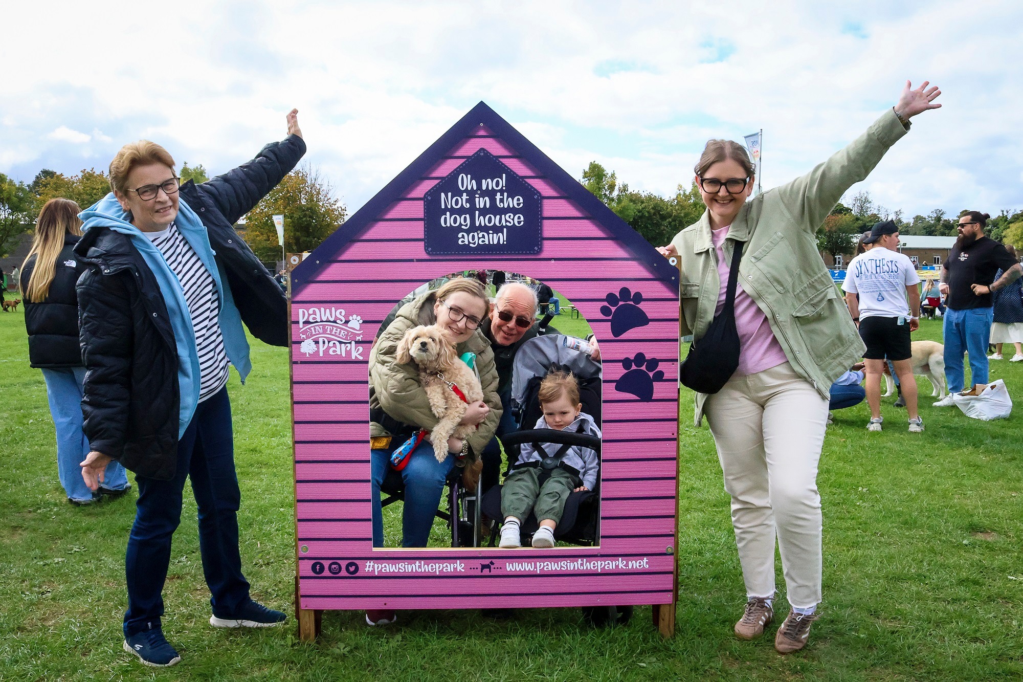 Paws In the Park Facebook ad