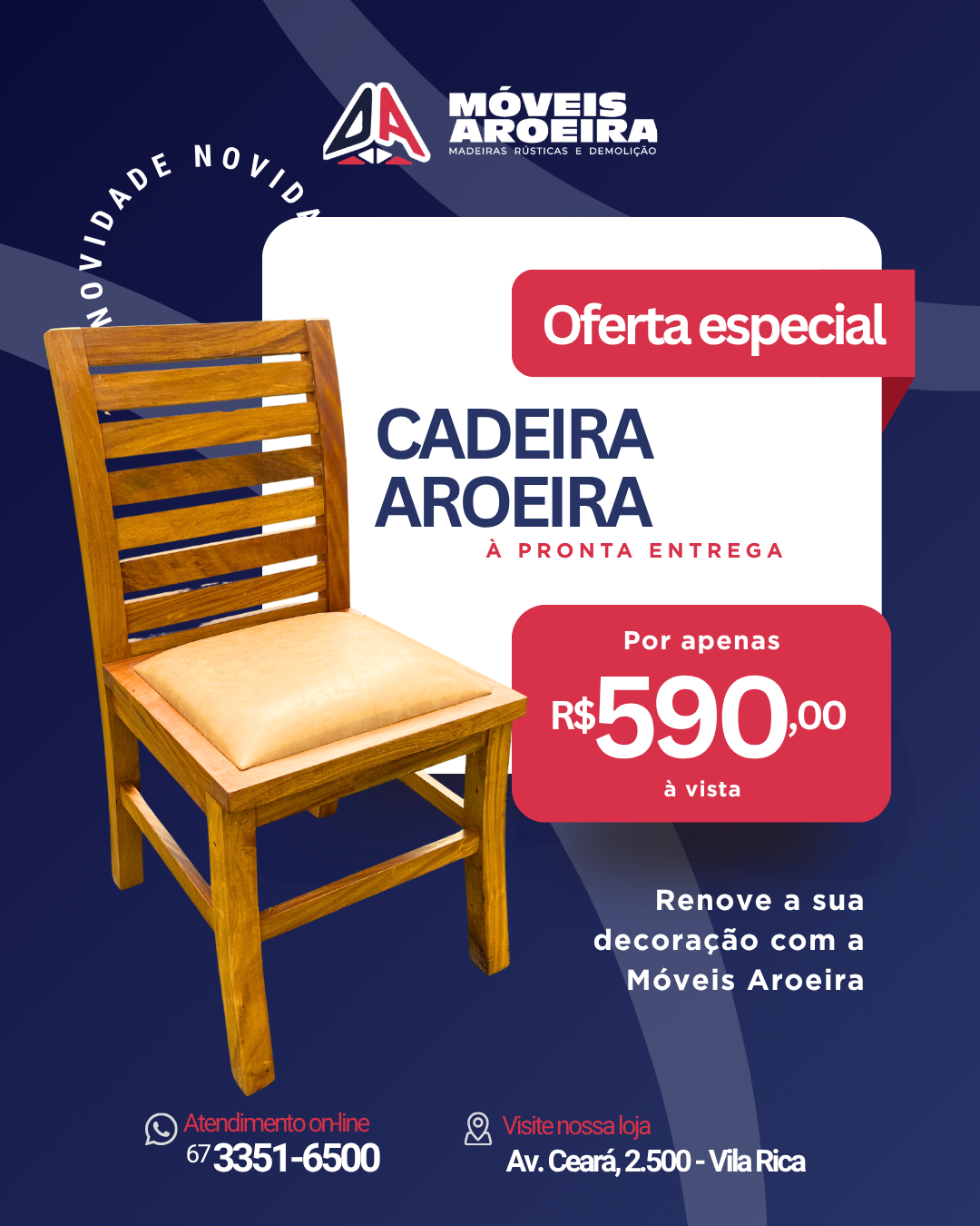 Móveis Aroeira Facebook ad