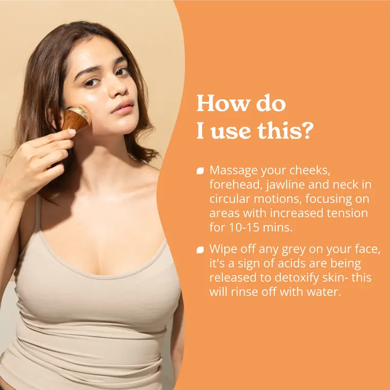 Kansa Wellness Facebook ad: Ayurvedic Kansa Massager I Upto 50% Off