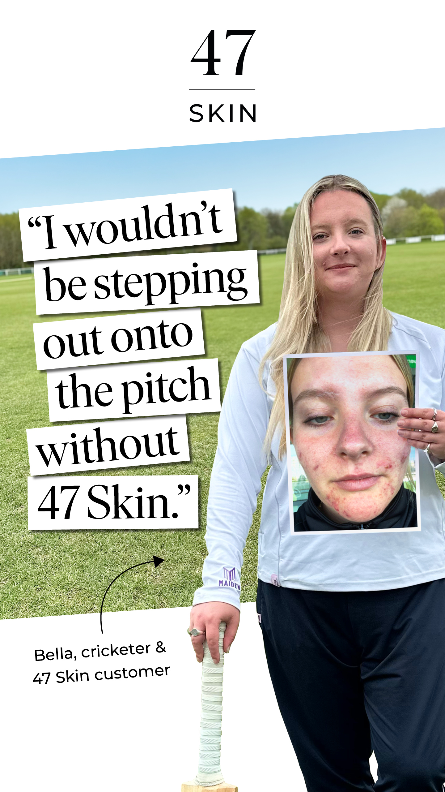 47Skin Facebook ad