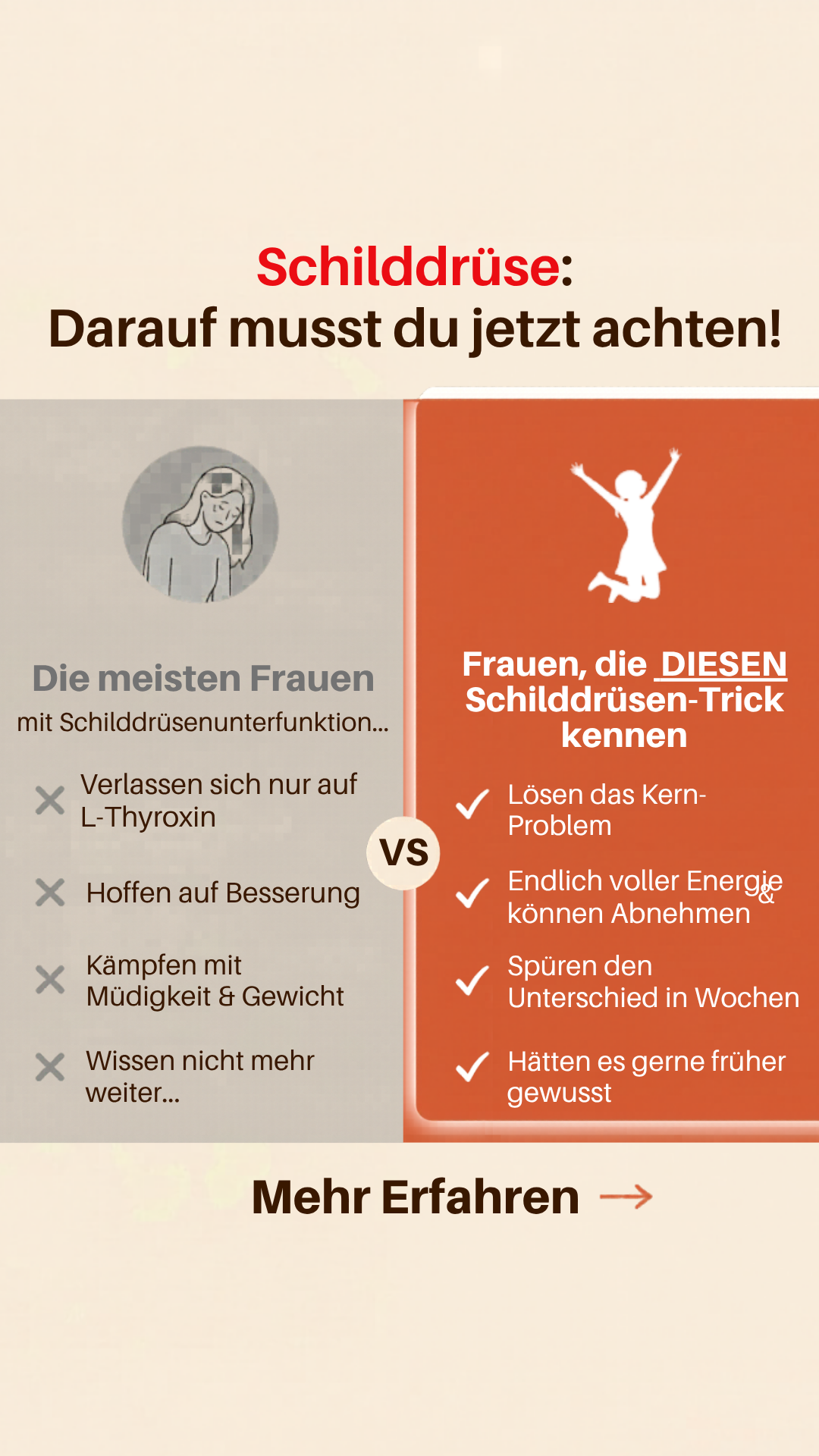 Mission Schilddrüse Facebook ad
