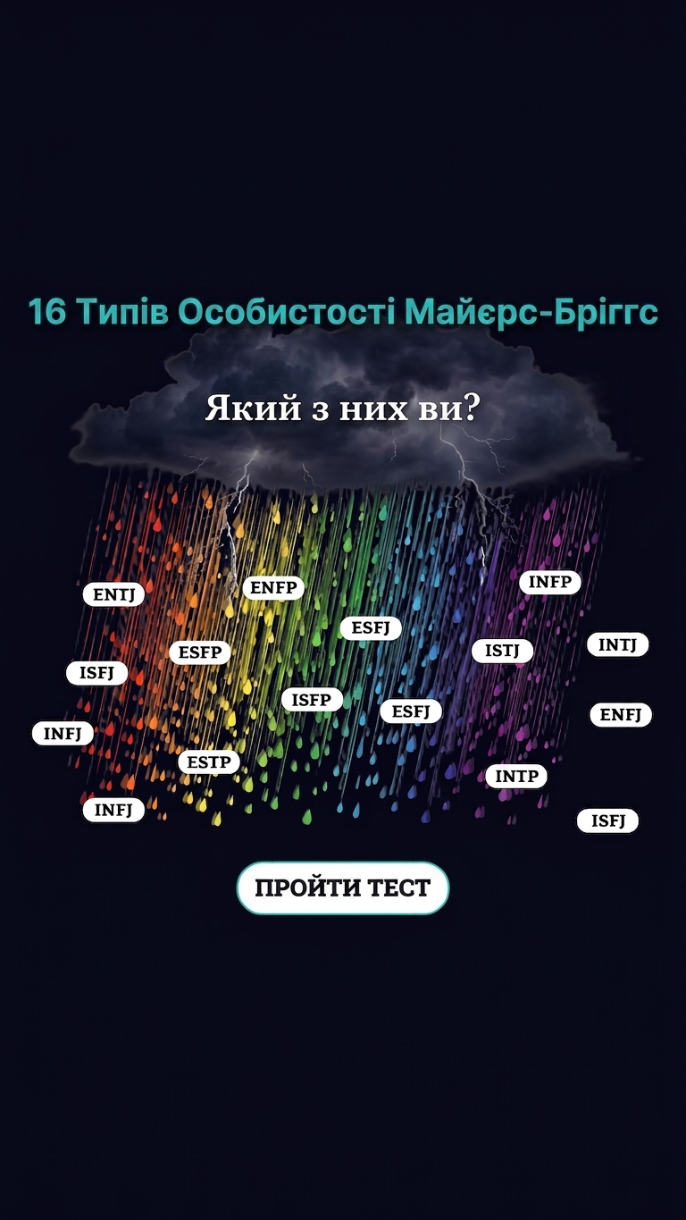 Personality Type Facebook ad