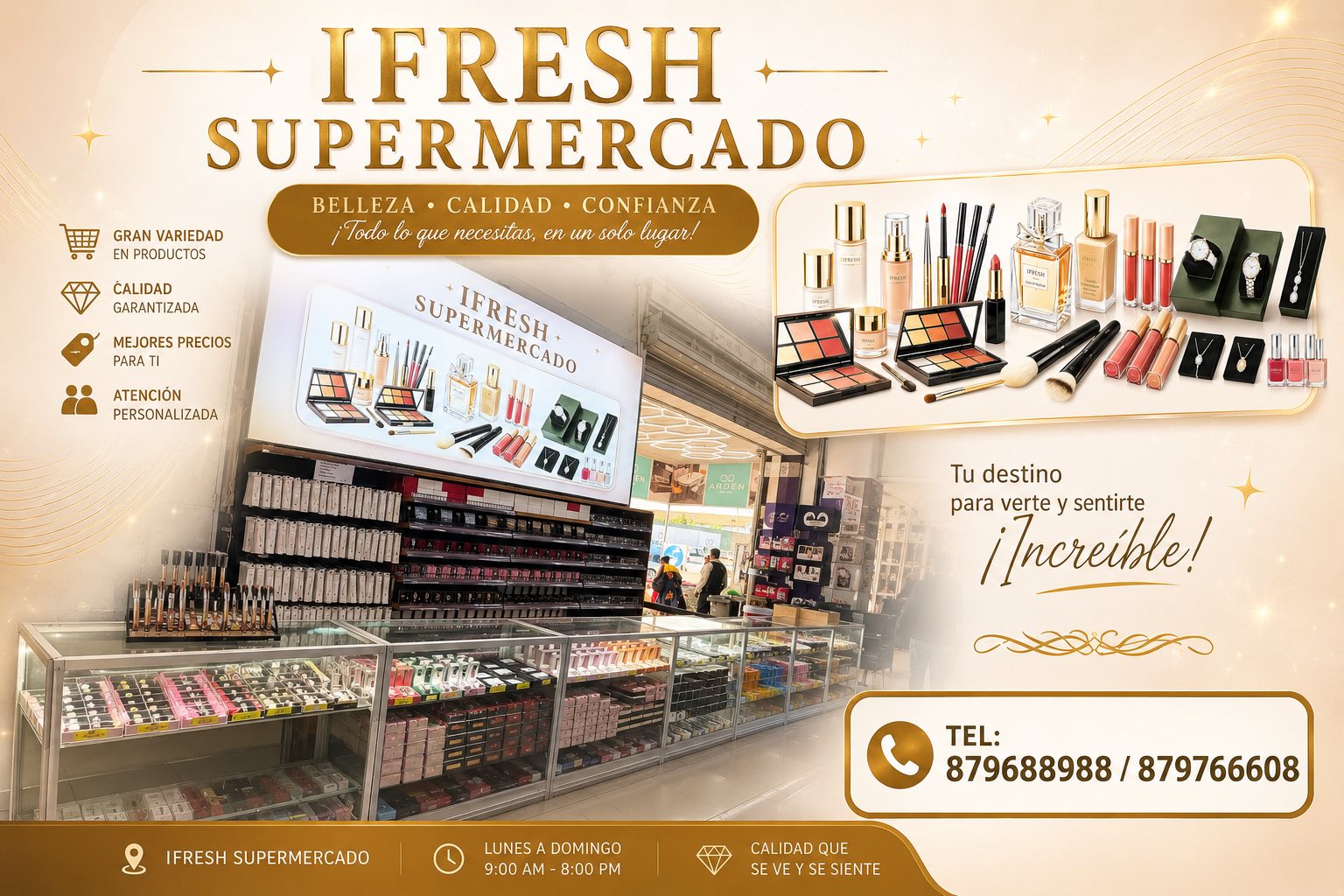 Ifresh supermercado Facebook ad