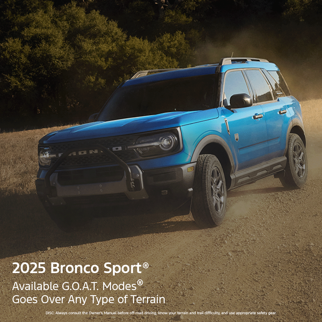 Mid-South Ford Dealers Facebook ad: Take a new path in a Bronco Sport…