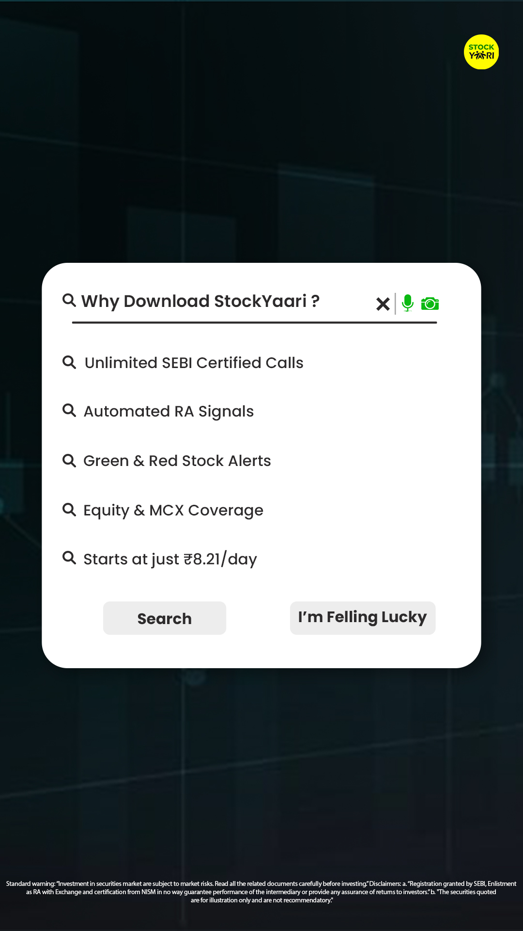 stockyaari Facebook ad