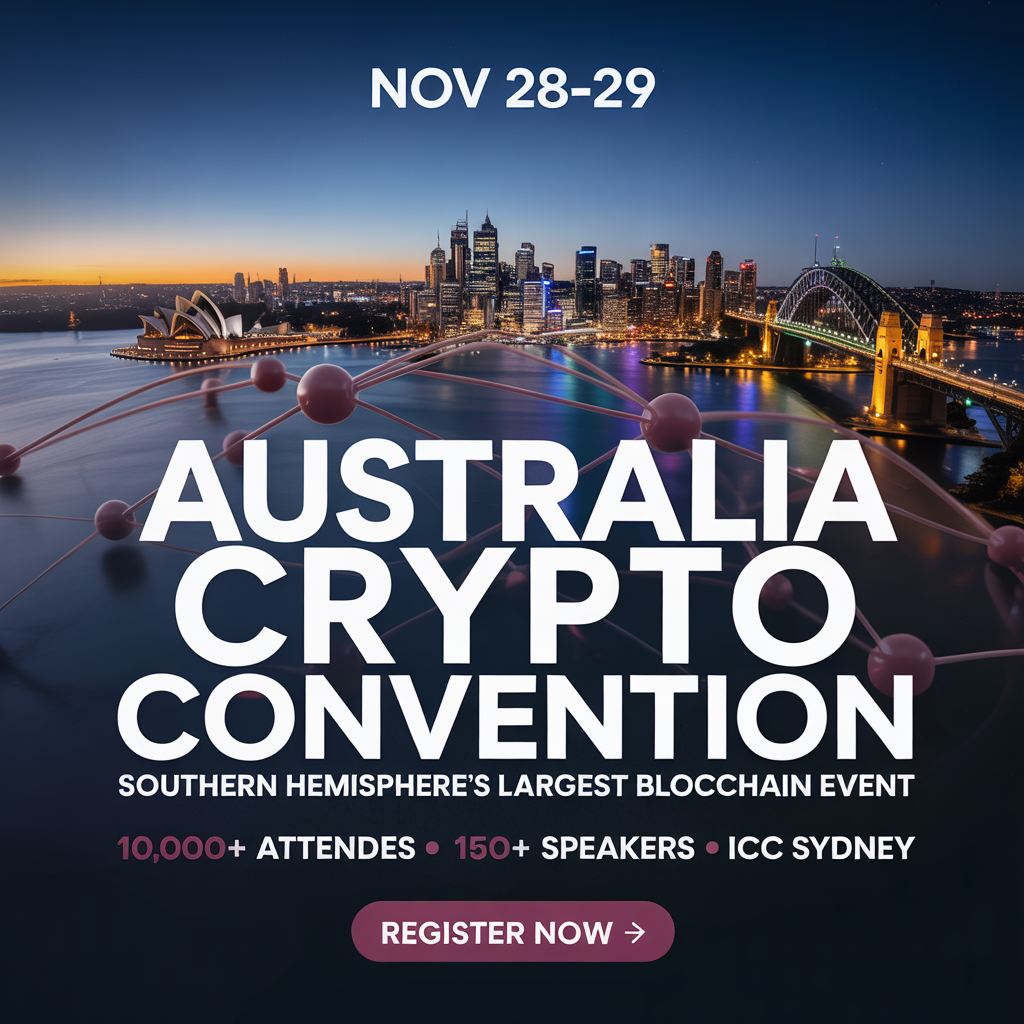 Token2049 2026 Facebook ad: Australia Crypto Convention 2026