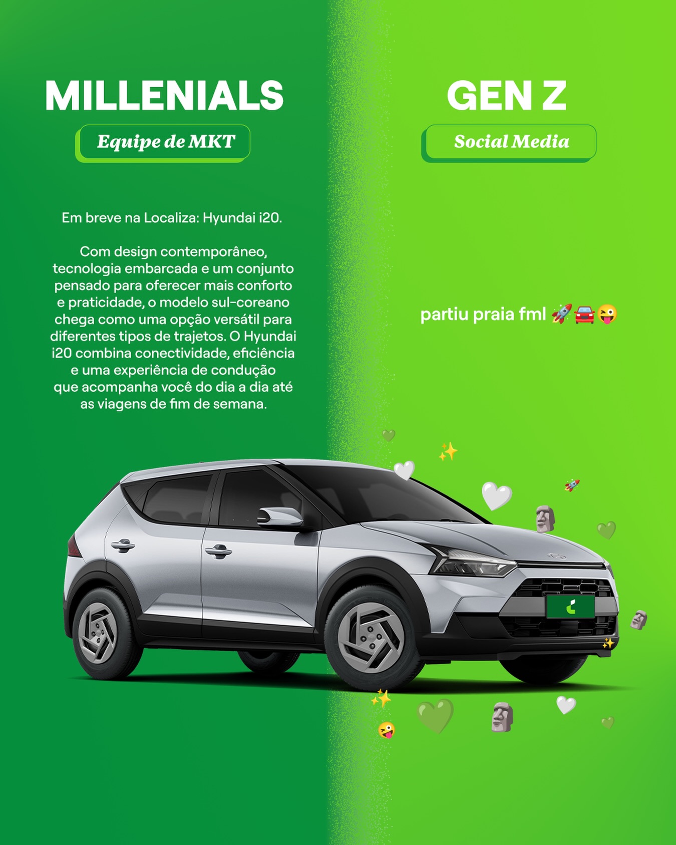 Localiza Facebook ad