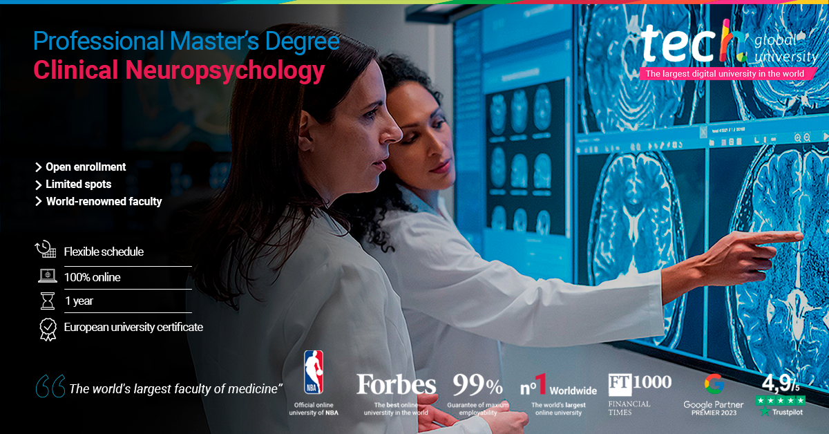 Tech school of medicine Facebook ad: Professional Master’s Degree Clinical Neuropsychology