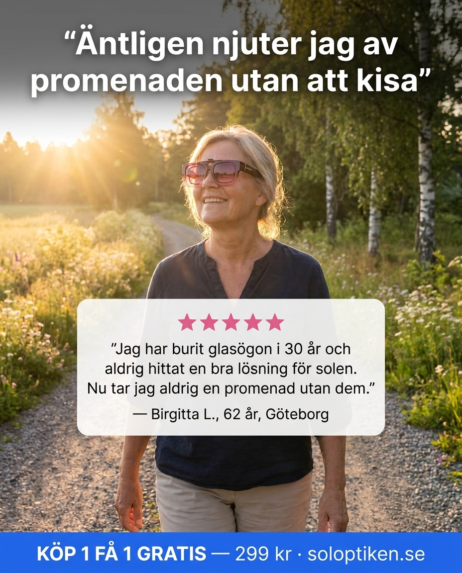 Soloptik.se Facebook ad: Köp 1 Få 1 Gratis - IDAG
