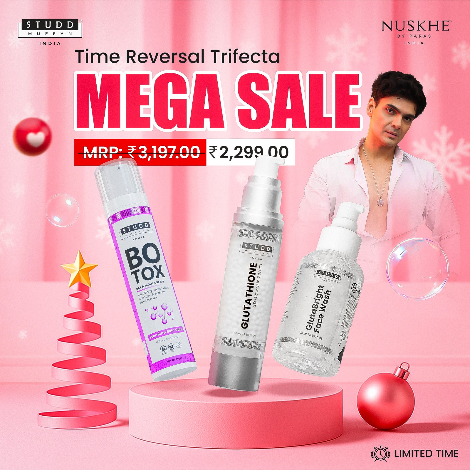 Nuskhe By Paras Facebook ad