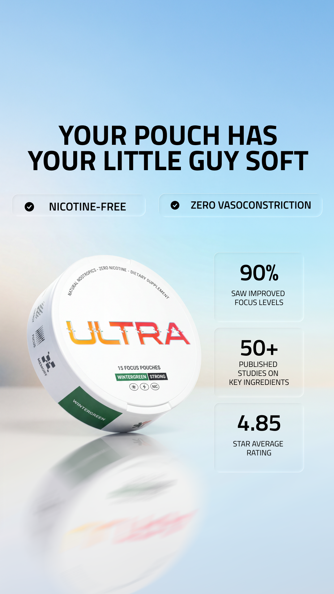 Ultra Pouches Facebook ad