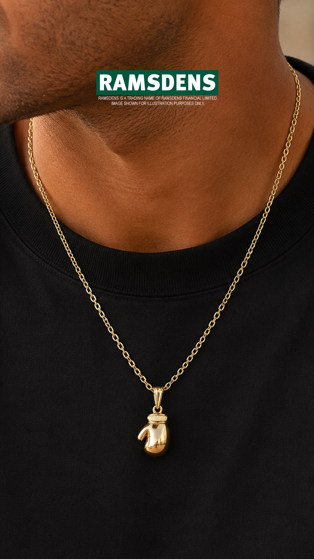 RAMSDENS Facebook ad: Shop Men's Pendants