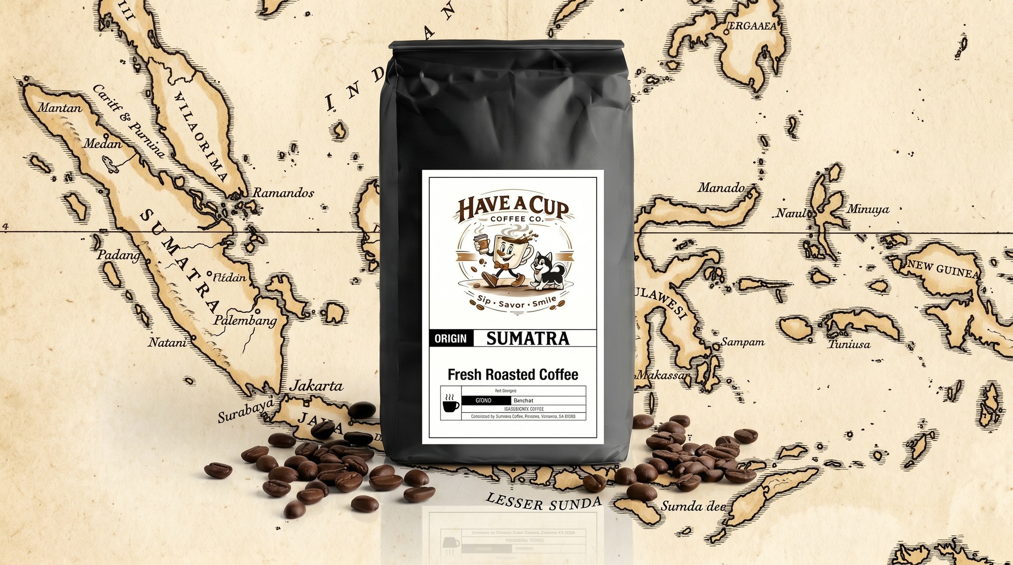 Have A Cup of Coffee Co. Facebook ad: www.haveacupofcoffee.com