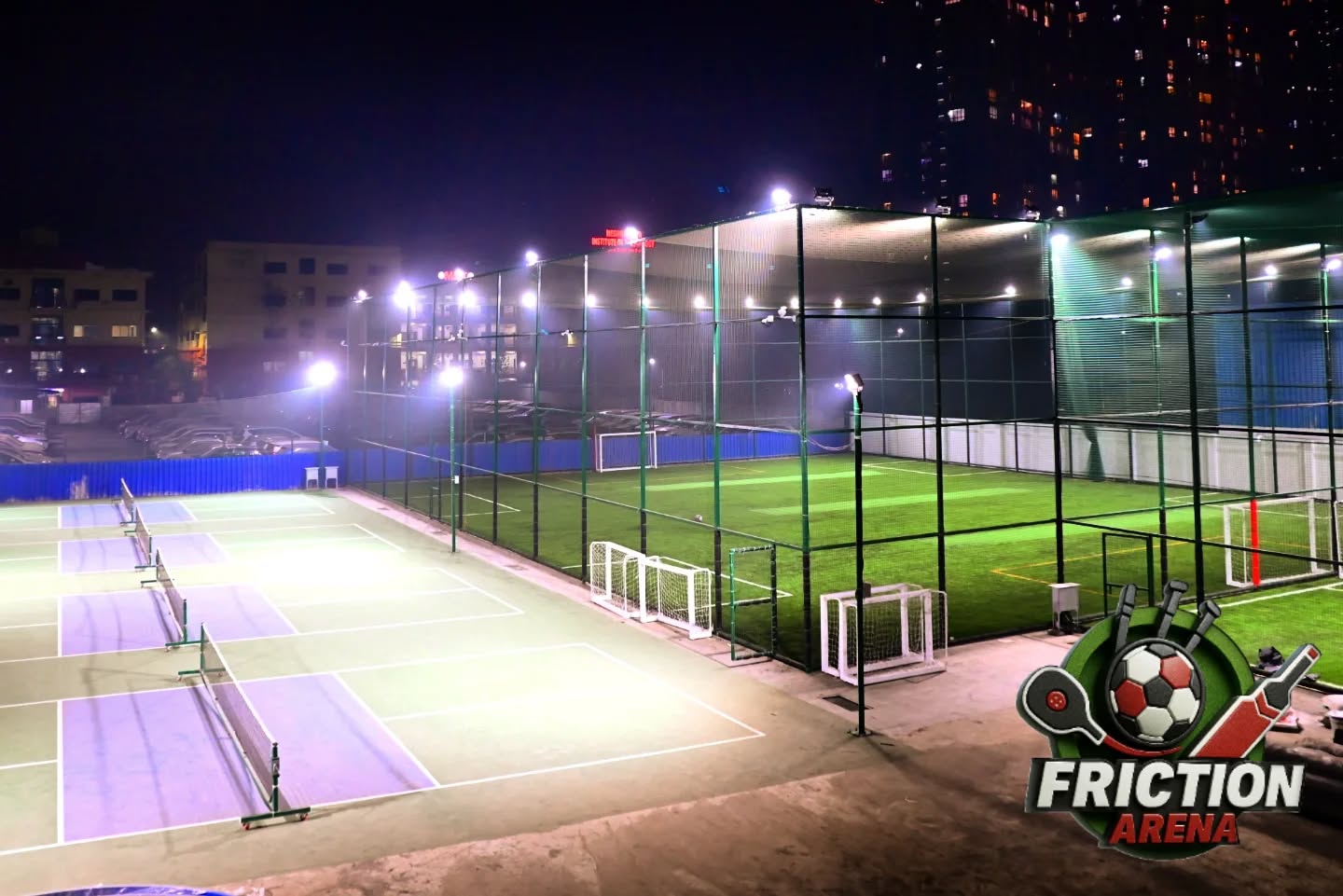 frictionarena Facebook ad: Friction Arena is officially OPEN!