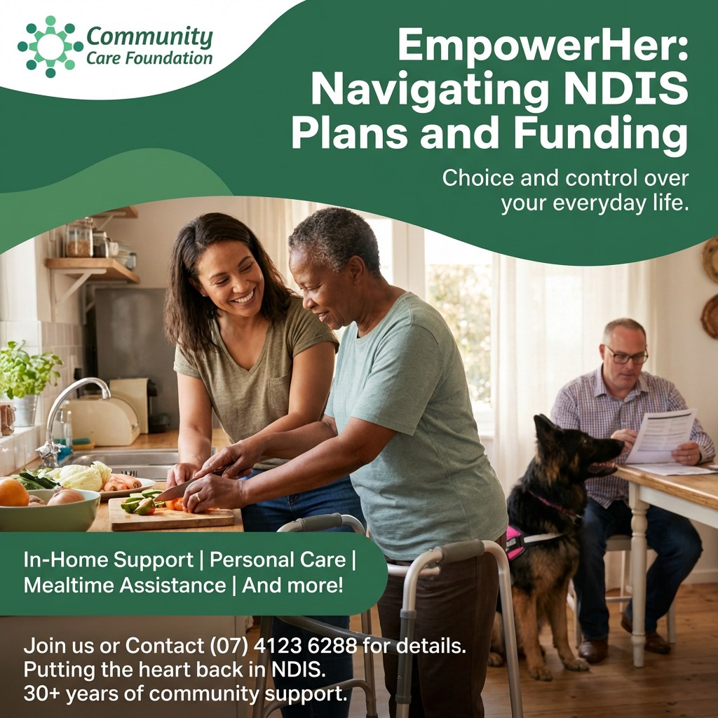 Community Care Foundation Facebook ad