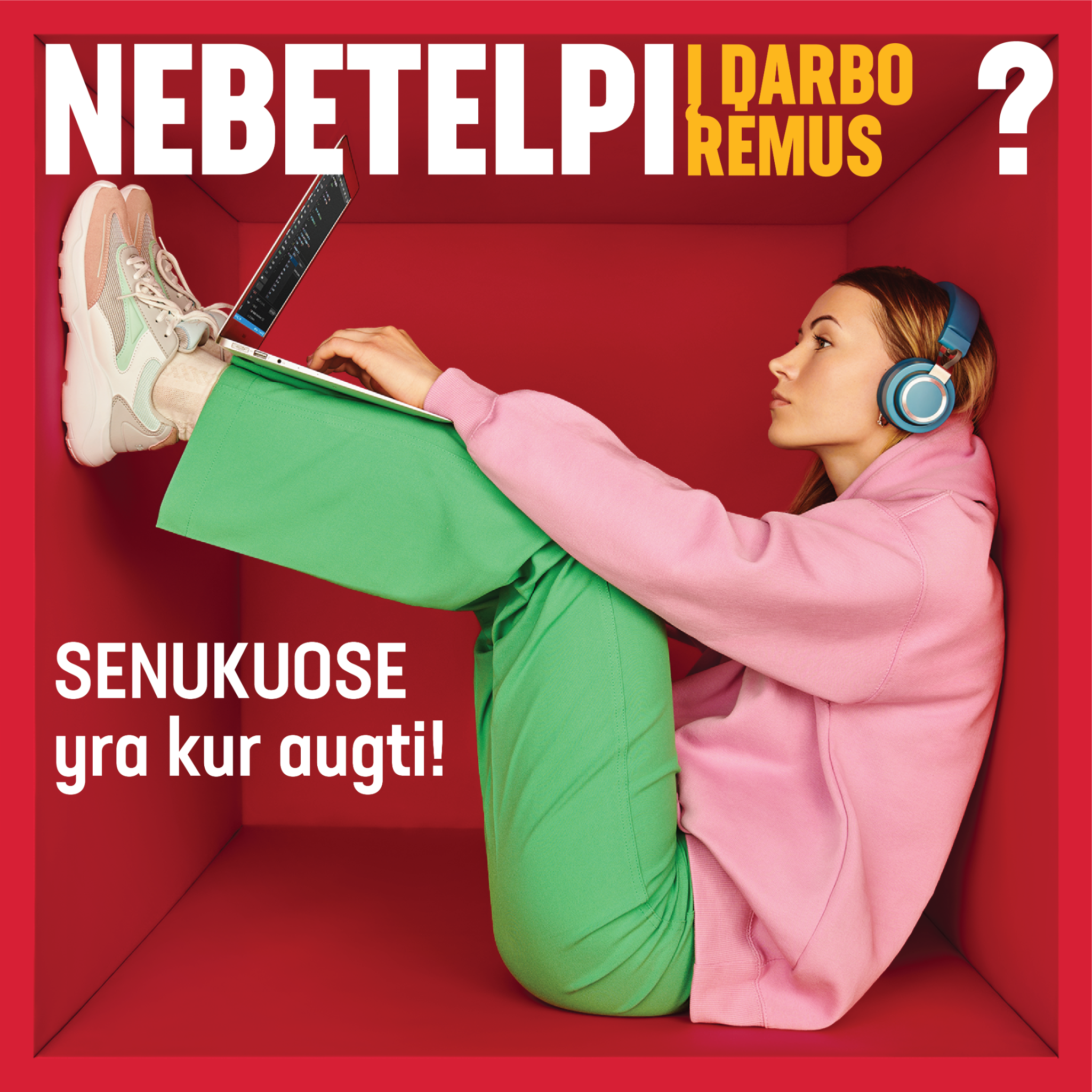 Senukai Facebook ad