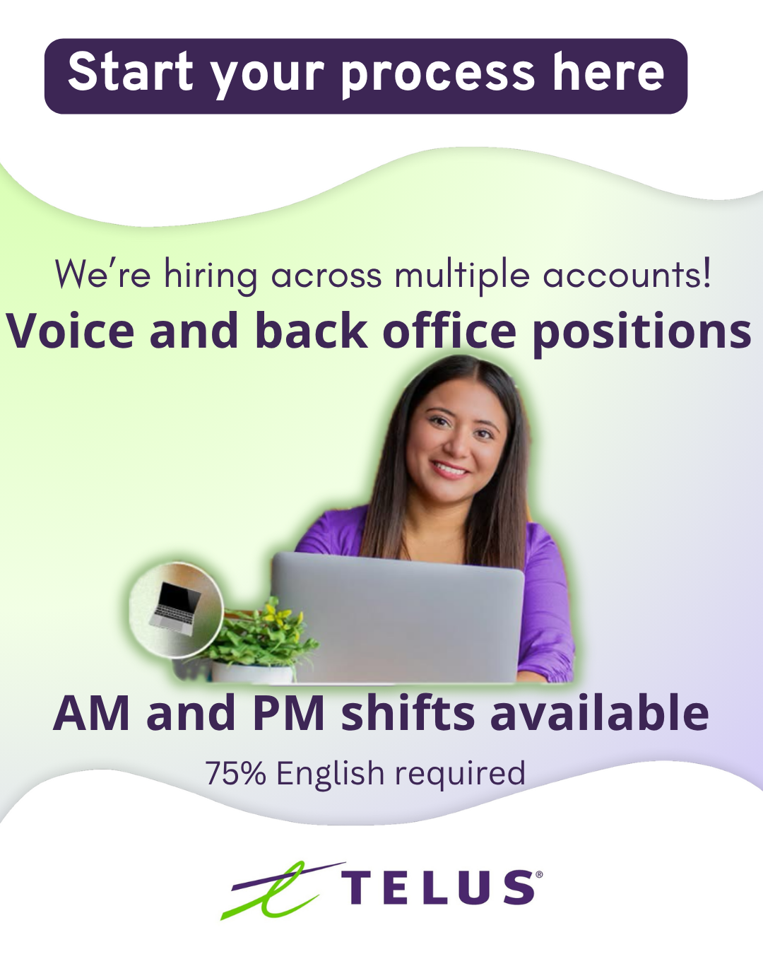 Trabajos Call Center en ingles Guatemala Facebook ad: Click here to apply!
