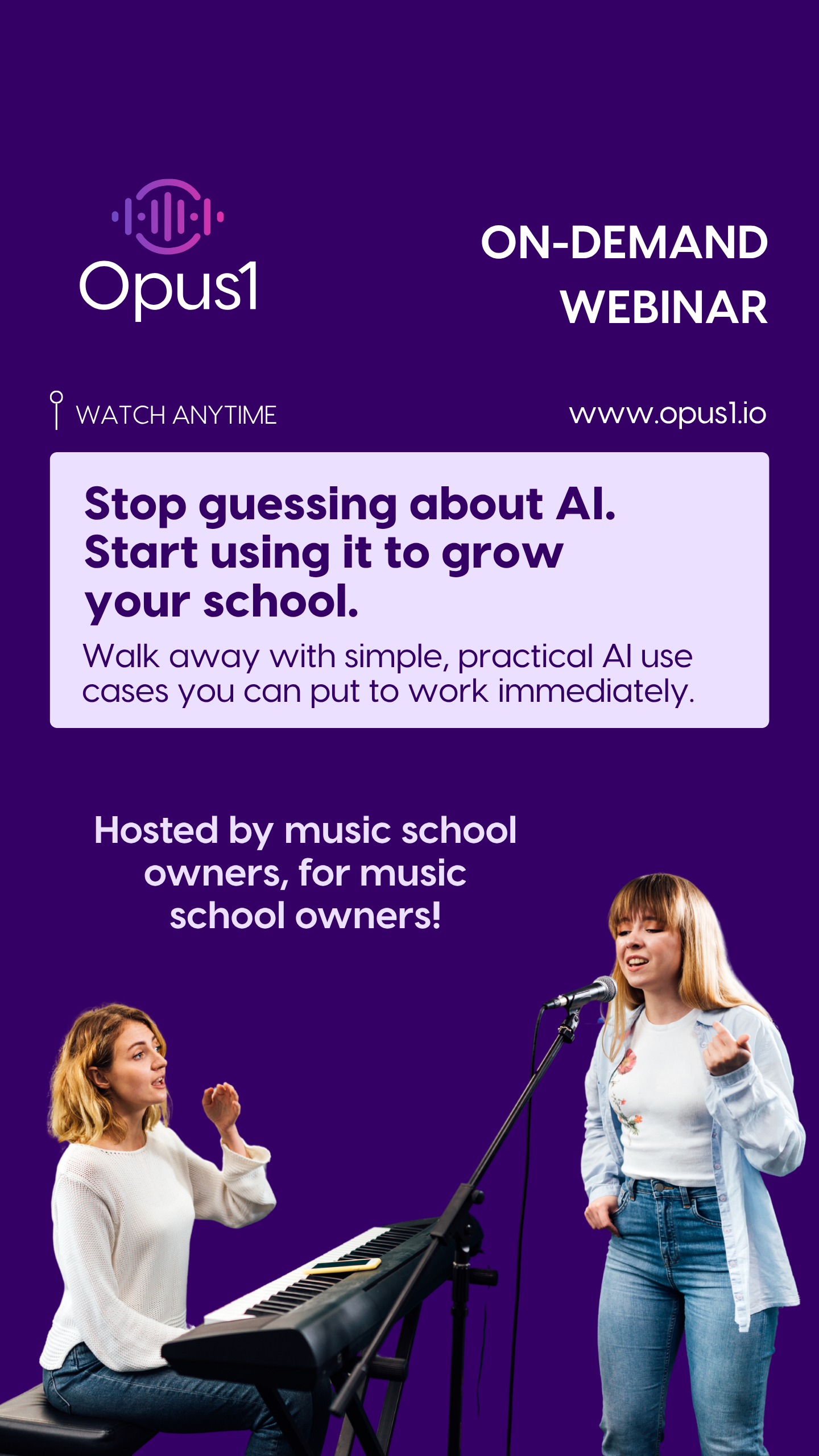 opus1.io Facebook ad
