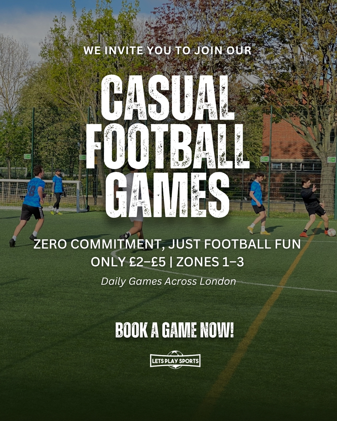 Let's Play Sports Facebook ad