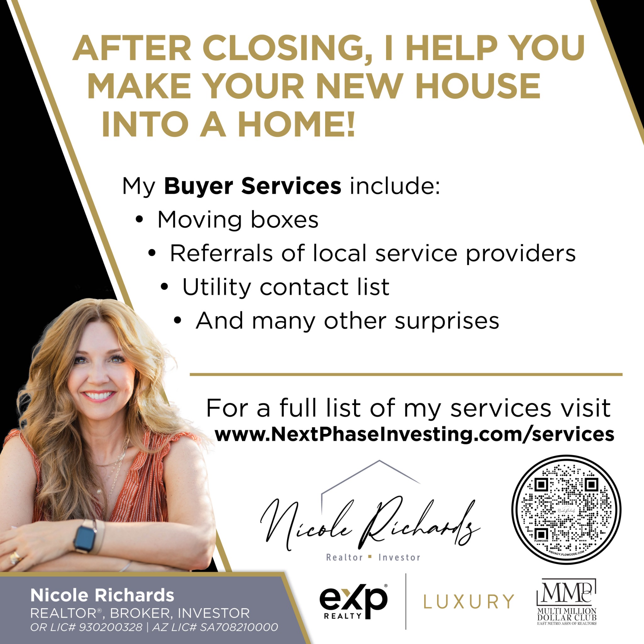 Nicole Richards Realtor & Investor Facebook ad