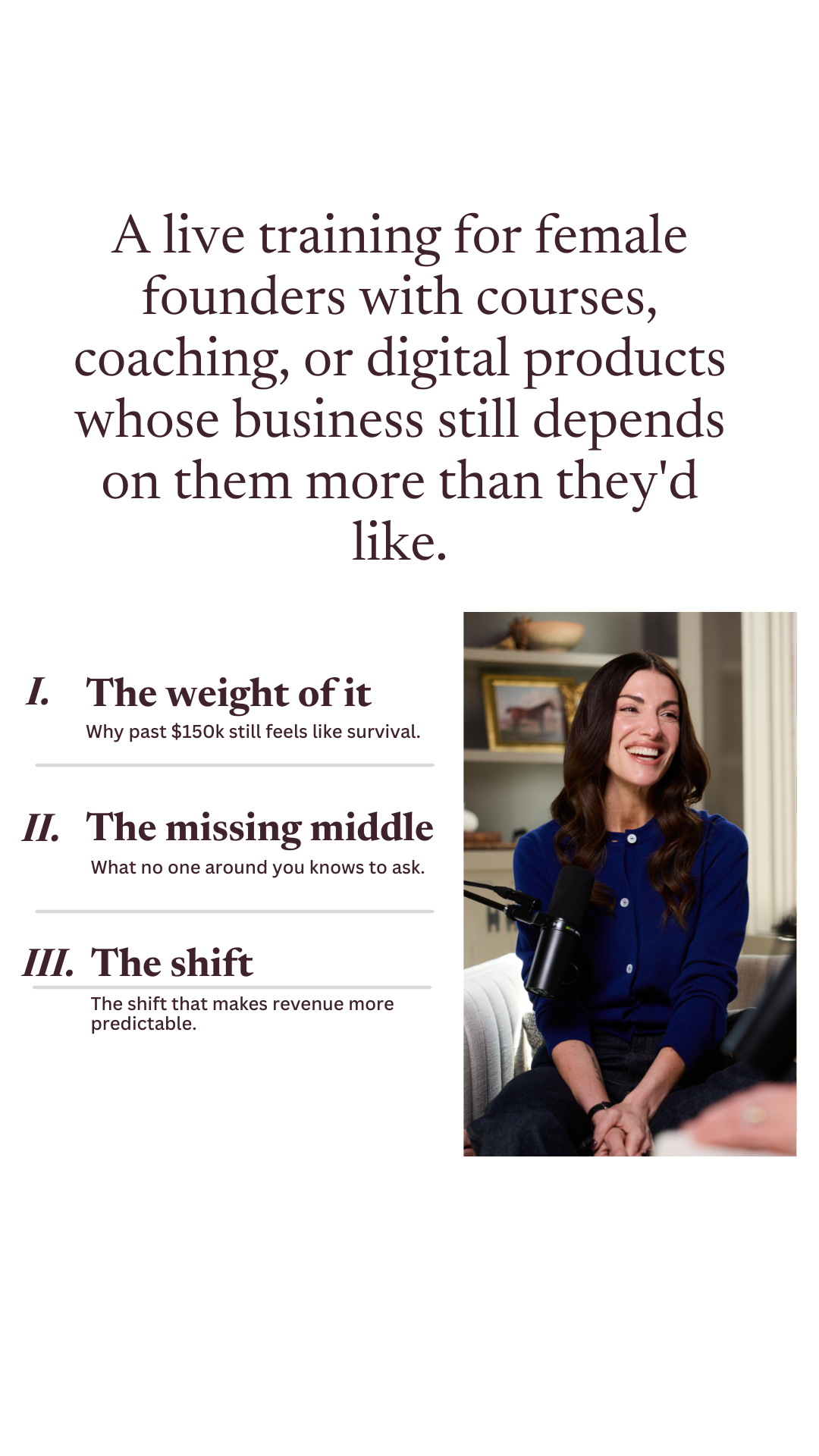 Amy Porterfield Facebook ad