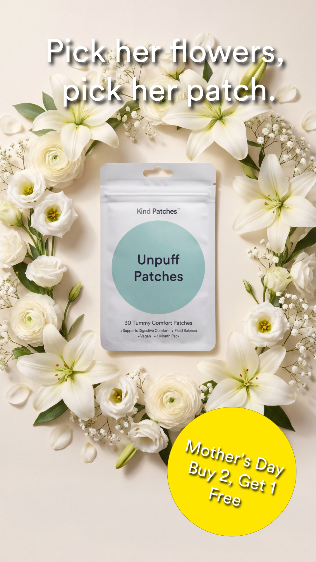 Kind Patches Facebook ad