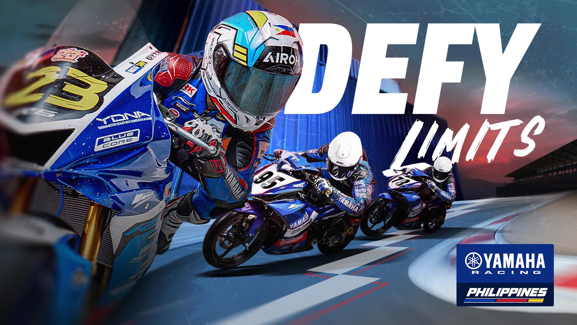 Yamaha Philippines Racing Team Facebook ad: Every second counts.