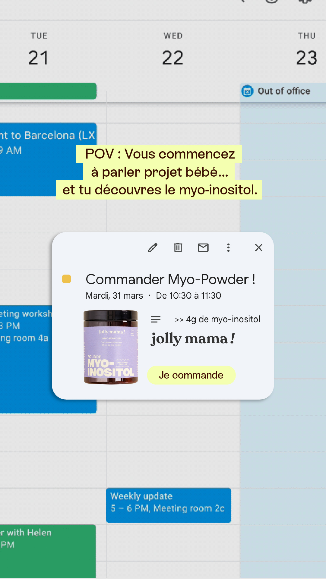 Jolly Mama Facebook ad
