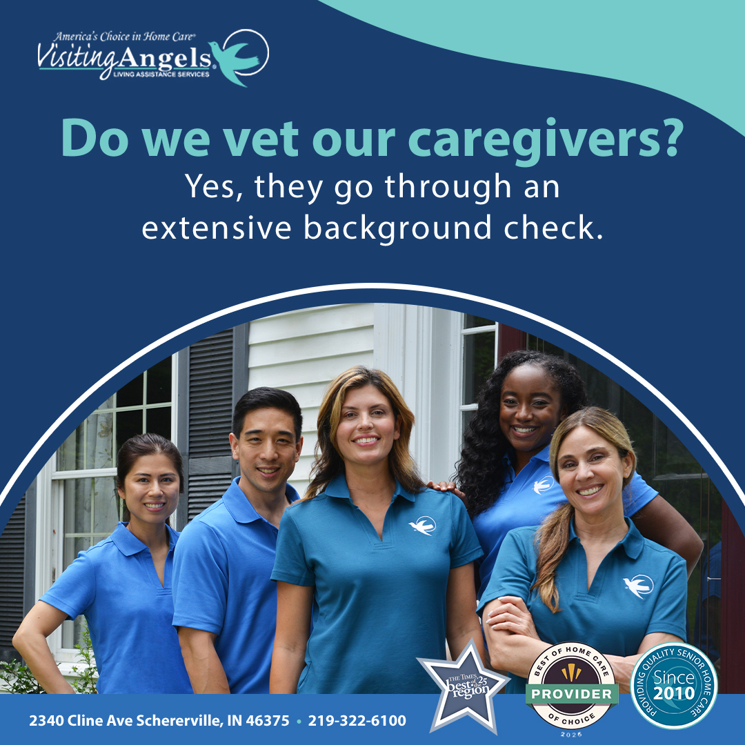 Visiting Angels Facebook ad: Have questions about care?