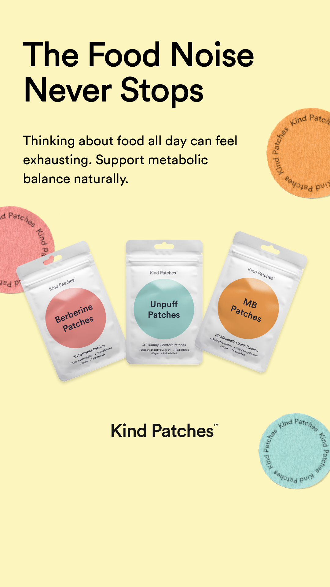 Kind Patches Facebook ad