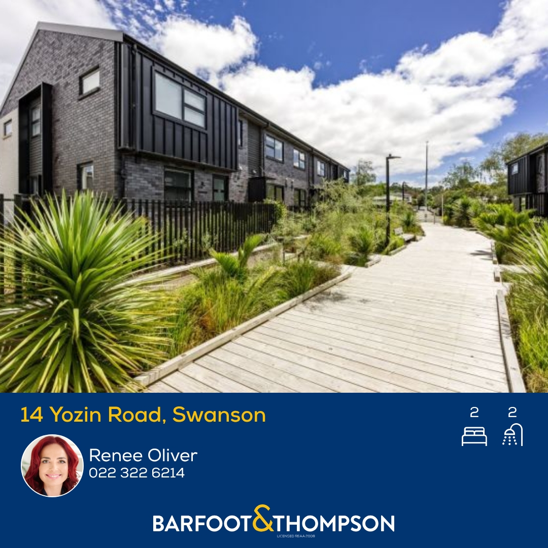 Barfoot & Thompson Swanson Facebook ad: 14 Yozin Road, Swanson