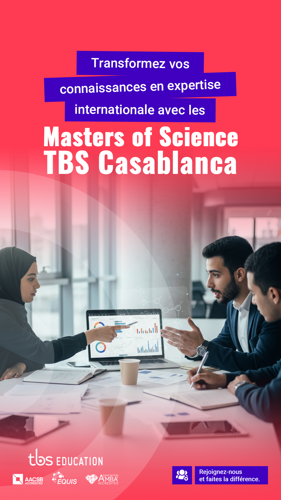 TBS Education - Casablanca Facebook ad