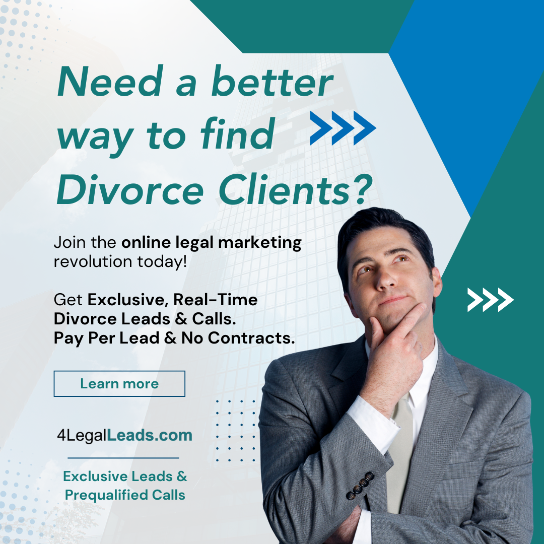 4LegalLeads.com: Leads for Law Firms & Selling Legal Plans Facebook ad