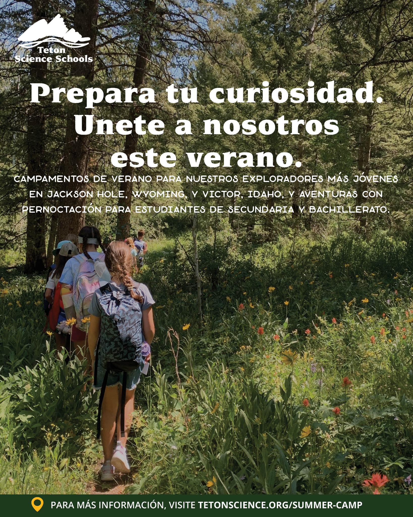 Teton Science Schools Facebook ad from Jan 14, 2026