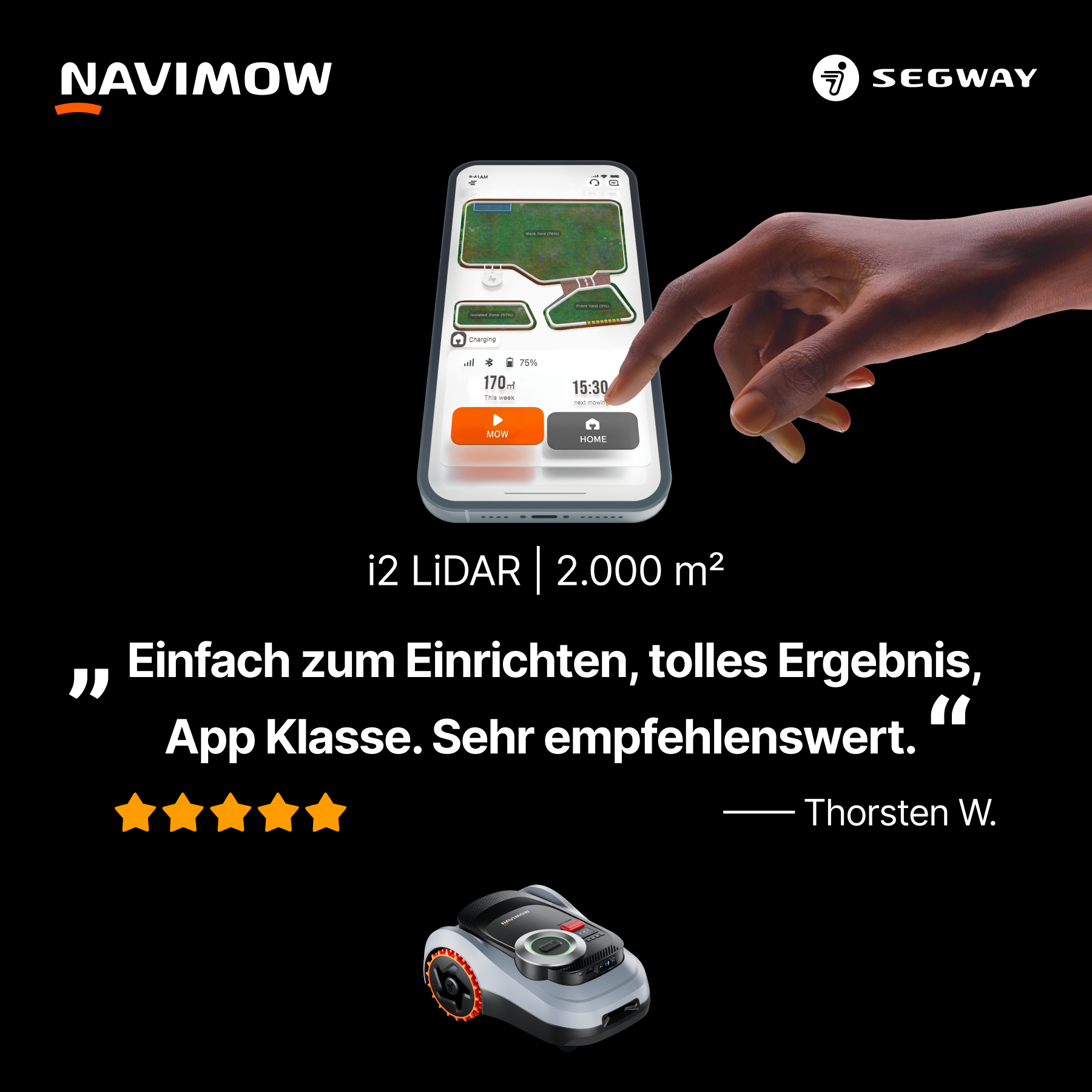 Segway Navimow De  Facebook ad