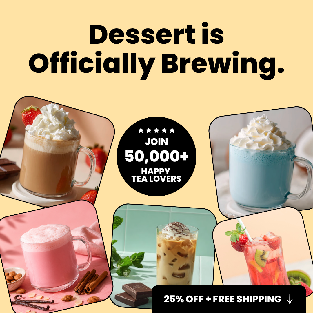 Tealish Facebook ad: Life’s Too Short for Boring Tea