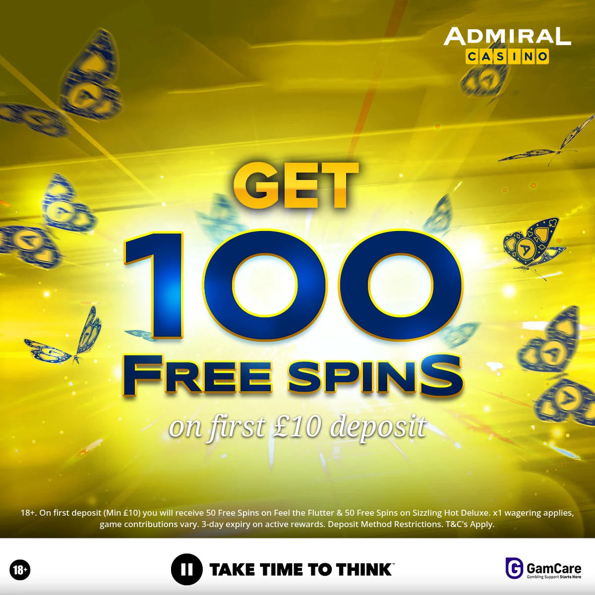 Admiral Casino Facebook ad