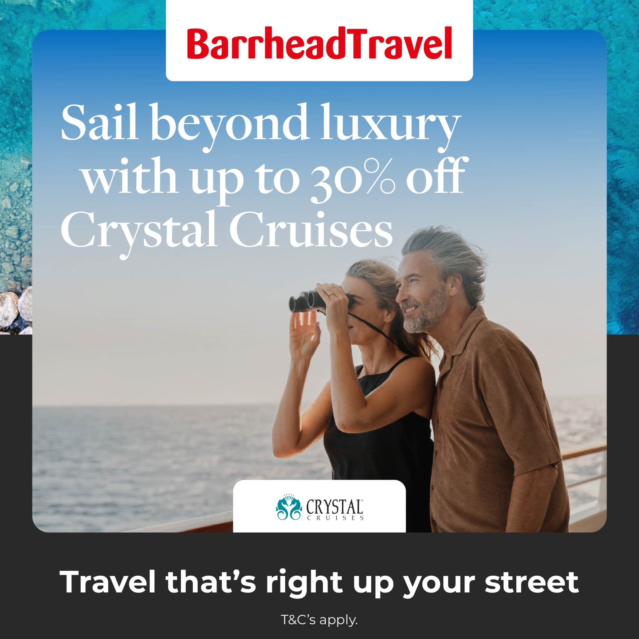 Barrhead Travel Cruise Facebook ad