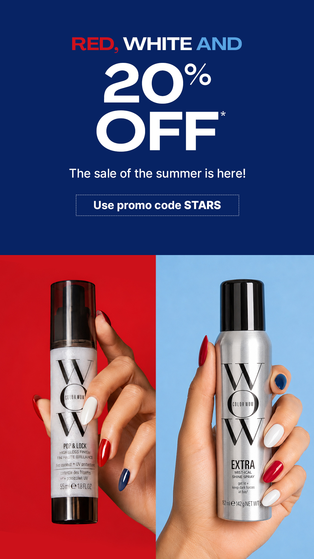 Color Wow Facebook ad