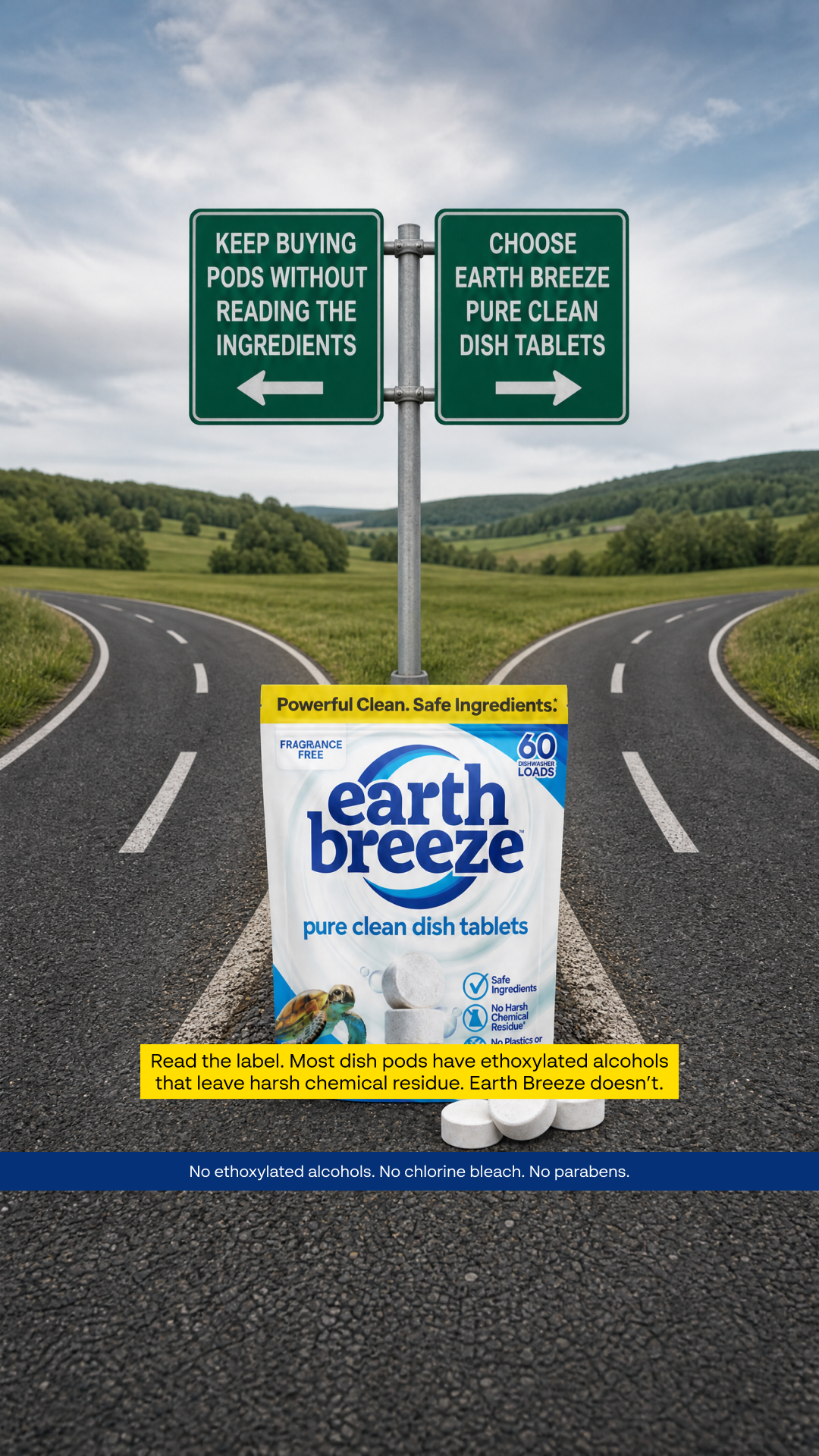 Earth Breeze Facebook ad