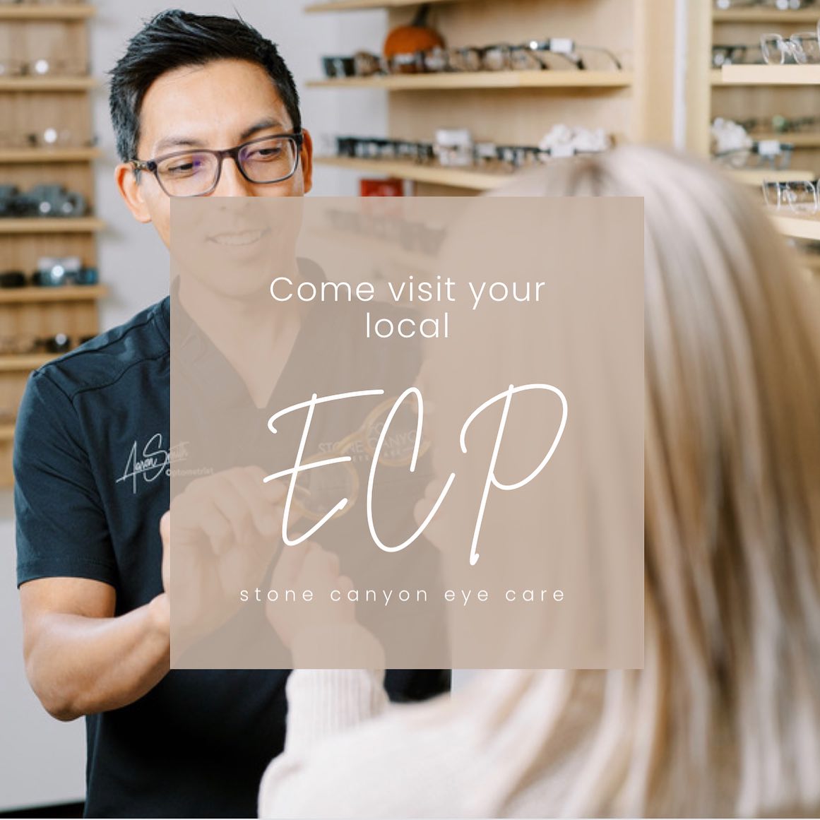 Stone Canyon Eye Care Facebook ad: Have you had your annual eye exam yet?