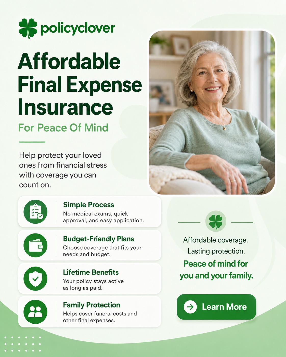 PolicyClover Facebook ad