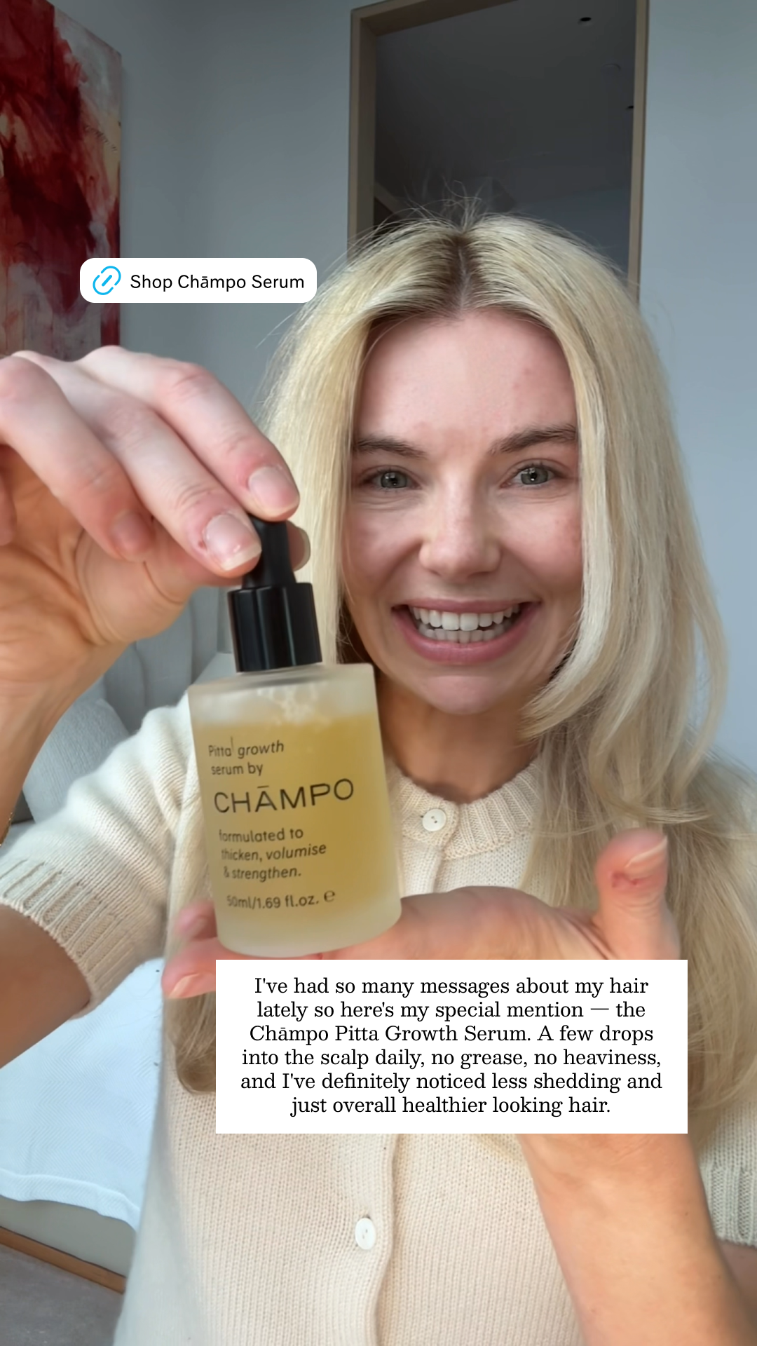 Chāmpo Haircare Facebook ad