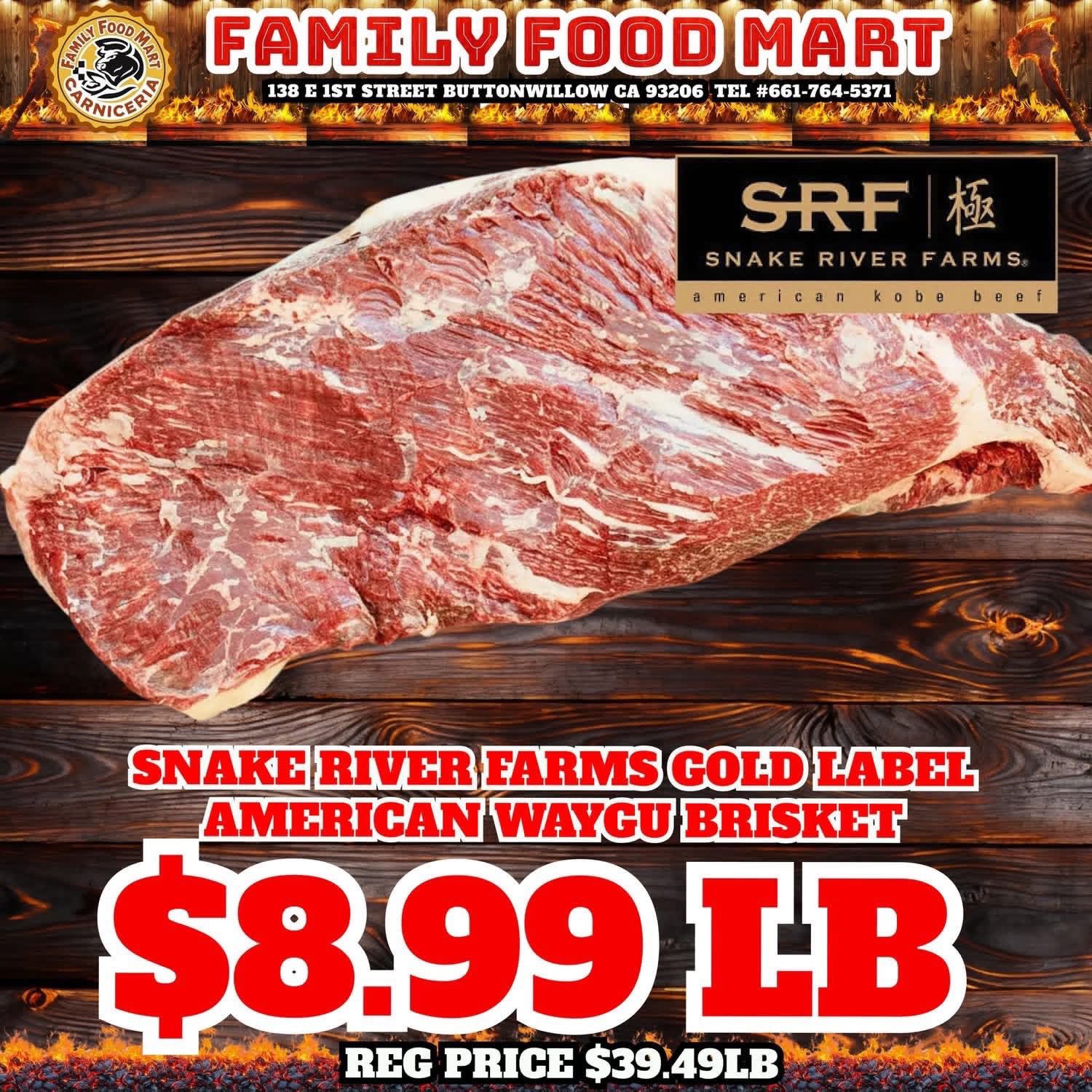 Familyfoodmart Facebook ad: Wagyu Super Sale!