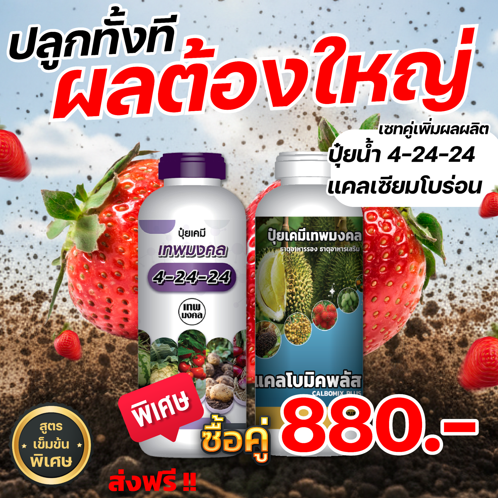 น้องปุ๋ยน้ำ ตราเทพมงคล Facebook ad